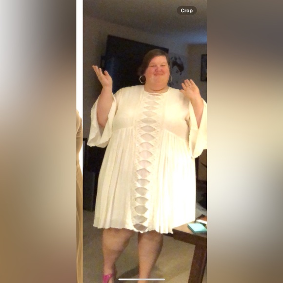 Boho Cream Dtess - Picture 5 of 5